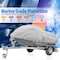 Pyle Pyle Marine Grade Polyester Jetski Cover, Waterproof, Fits Personal Watercraft, Universal Trailer Storage PCVJS10 - alternate 9